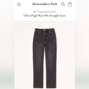 Abercrombie and Fitch jeans